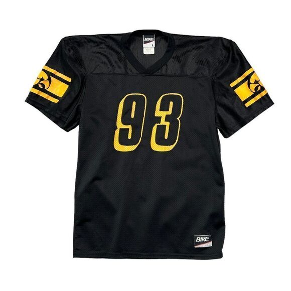Vintage Bike Athletic Co. Youth Iowa Hawkeye #93 Football Jersey - Picture 1 of 9